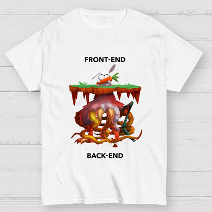 Front-End - Back-End Geek T-Shirt
