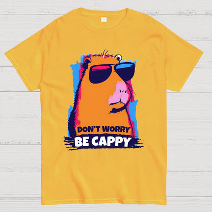 Be Cappy Don't Worry Geek T-Shirt