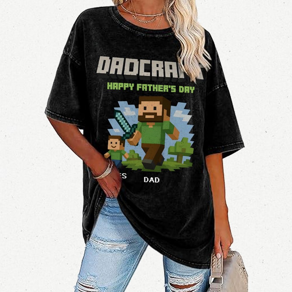 Gamer Dad Vintage Distressed T-shirt