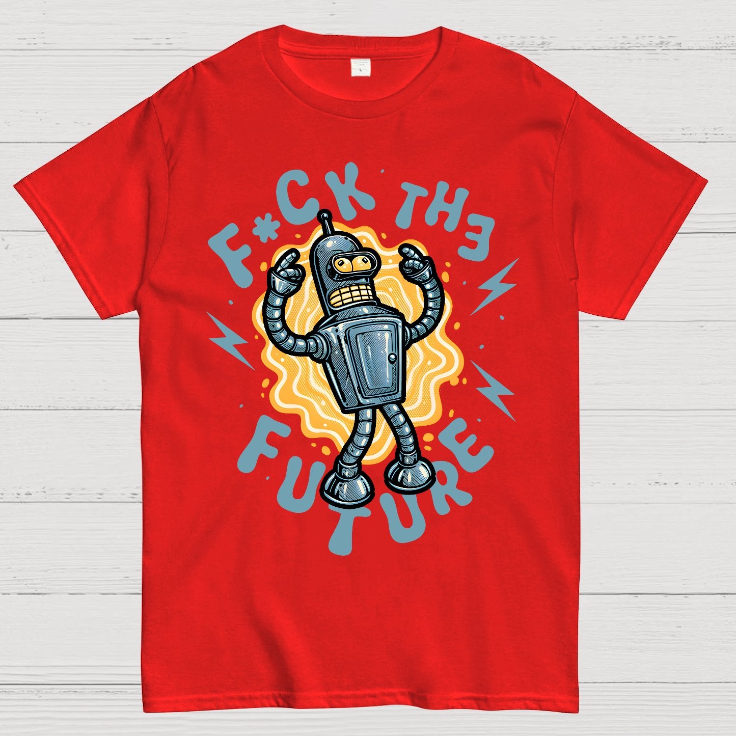 Fck the future Geek T-Shirt