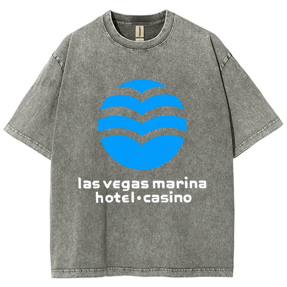 Marina Hotel & Casino - Vintage Las Vegas Vintage Distressed T-shirt