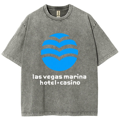 Marina Hotel & Casino - Vintage Las Vegas Vintage Distressed T-shirt