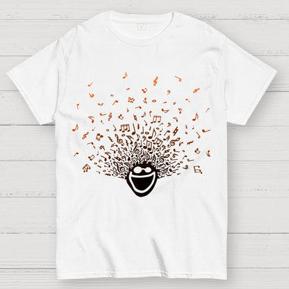 Jake Music Head Nerd Geek T-Shirt