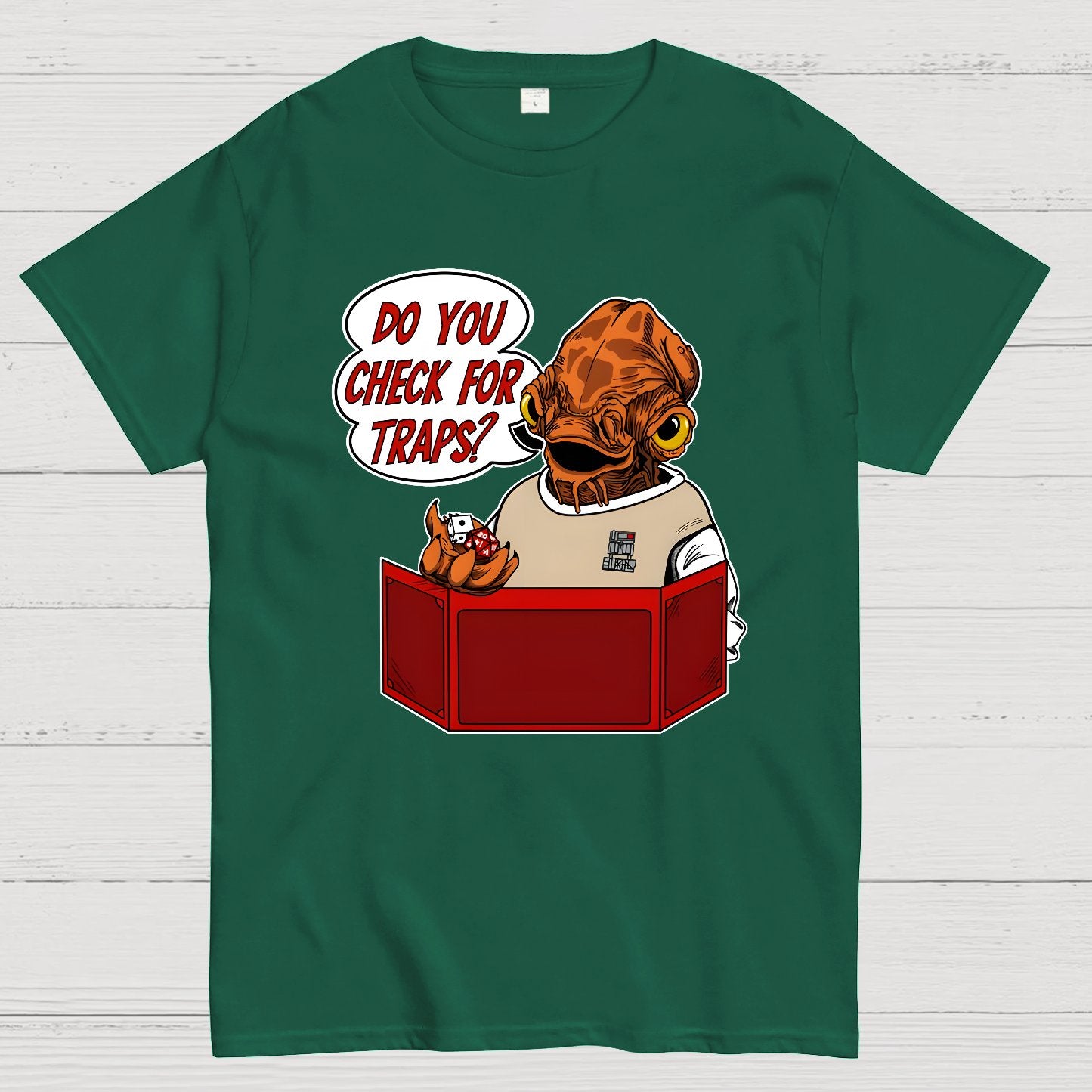 Trap Check Geek T-Shirt