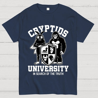 Cryptic University Meme Unisex Geek T-Shirt