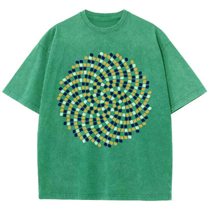 Fibonacci modulus Vintage Distressed T-shirt