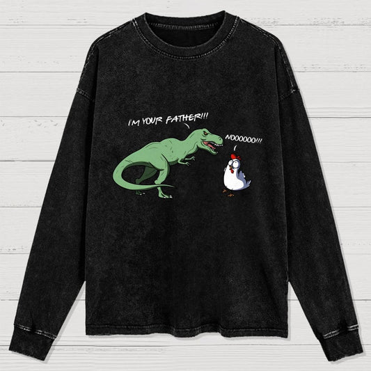 I Am Your Mentor Washed Long Sleeve Tee
