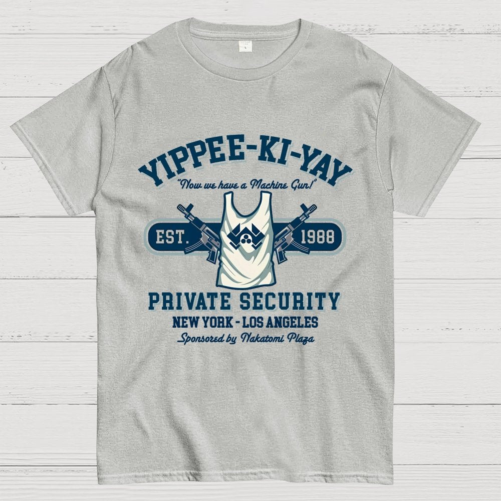 Yippee Ki Yay Security NY-LA Geek T-Shirt