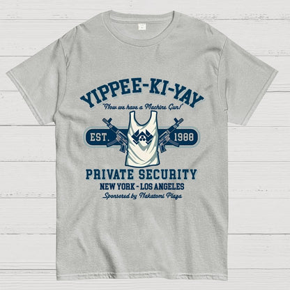 Yippee Ki Yay Security NY-LA Geek T-Shirt