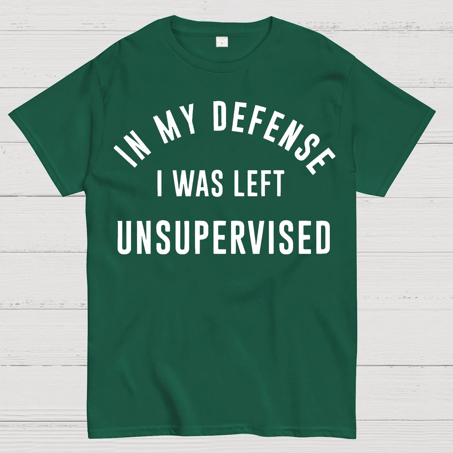 Left Unsupervised Geek T-Shirt