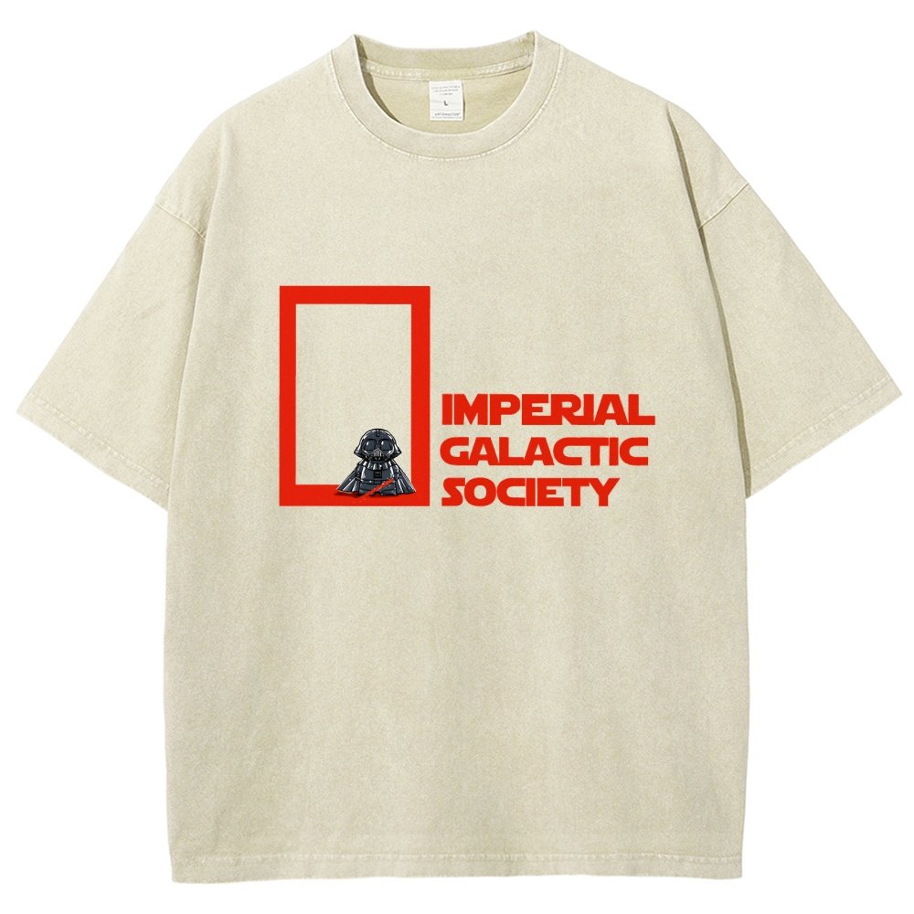 Cosmic Explorers Society Vintage Distressed T-shirt
