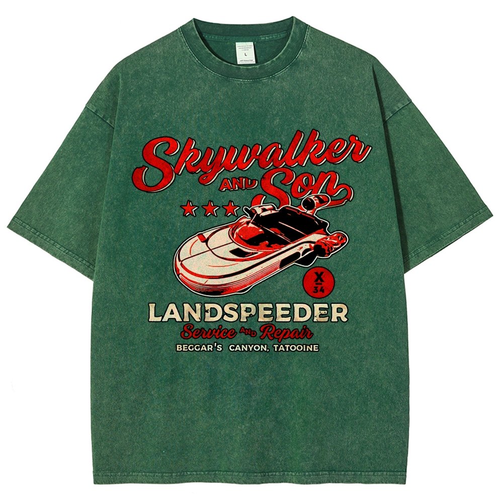 Speeder Shop Vintage Distressed T-shirt