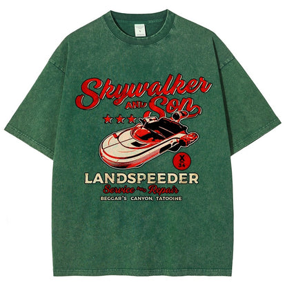 Speeder Shop Vintage Distressed T-shirt