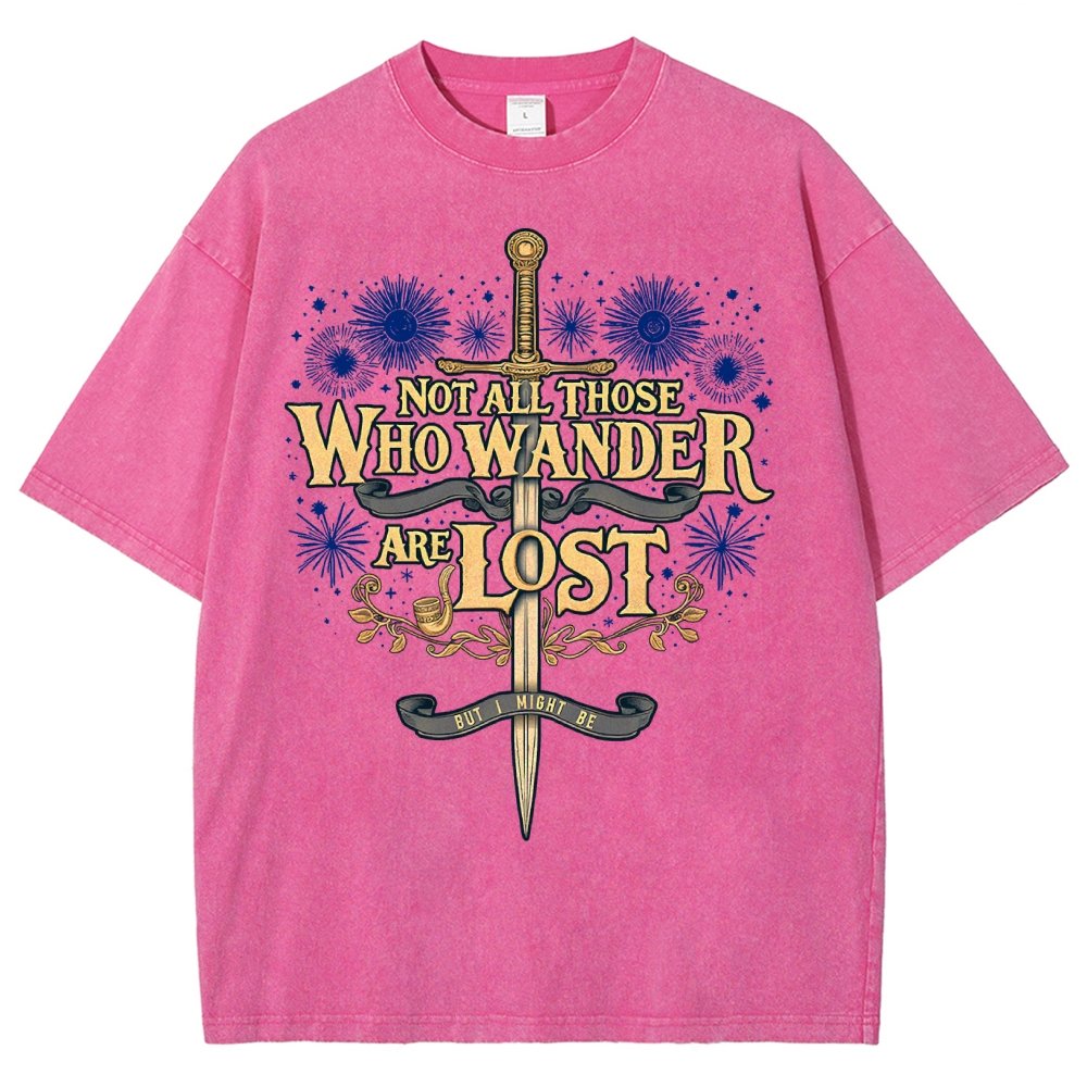 I might be lost Vintage Distressed T-shirt
