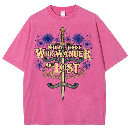 I might be lost Vintage Distressed T-shirt