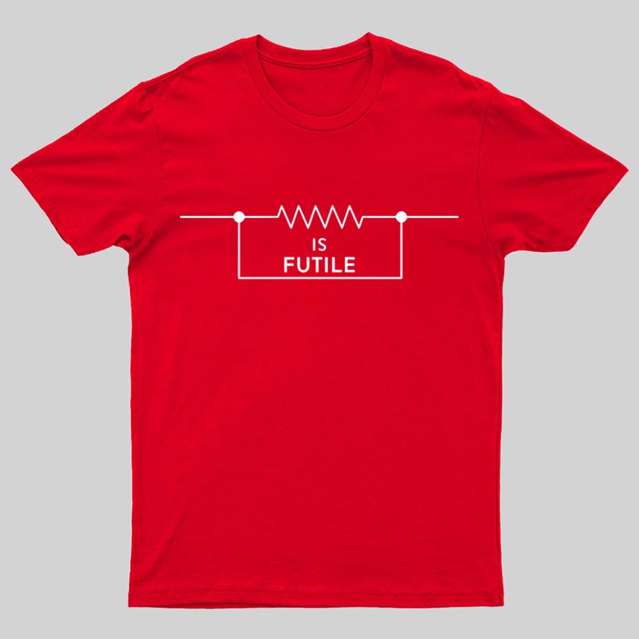 Funny Engineer Resistor Geek Science T-shirt