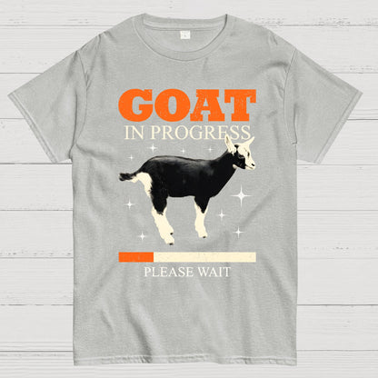 Goat In Progress Geek T-Shirt