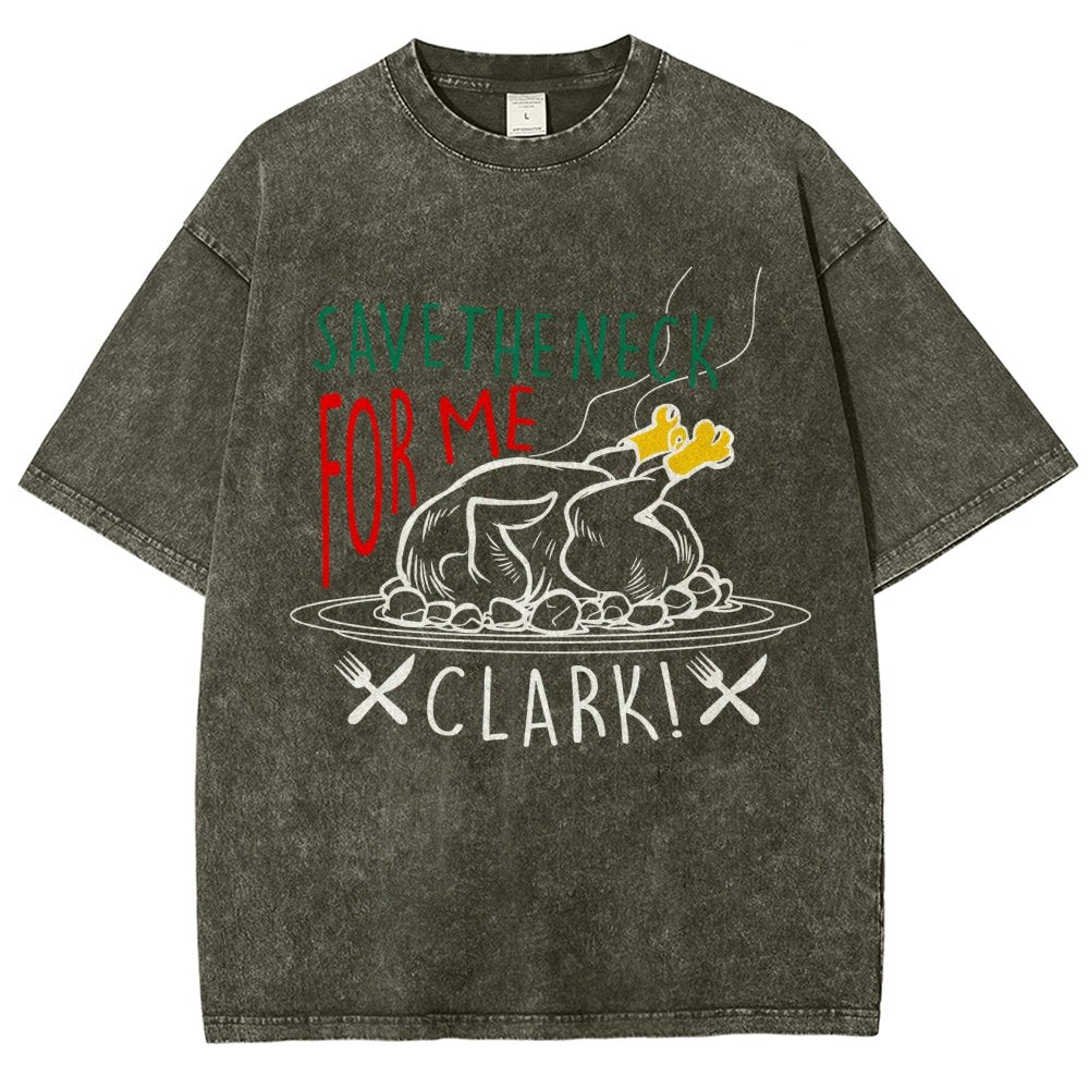 Save The Neck For Me Guy Vintage Distressed T-shirt