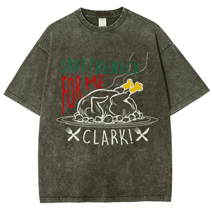 Save The Neck For Me Guy Vintage Distressed T-shirt