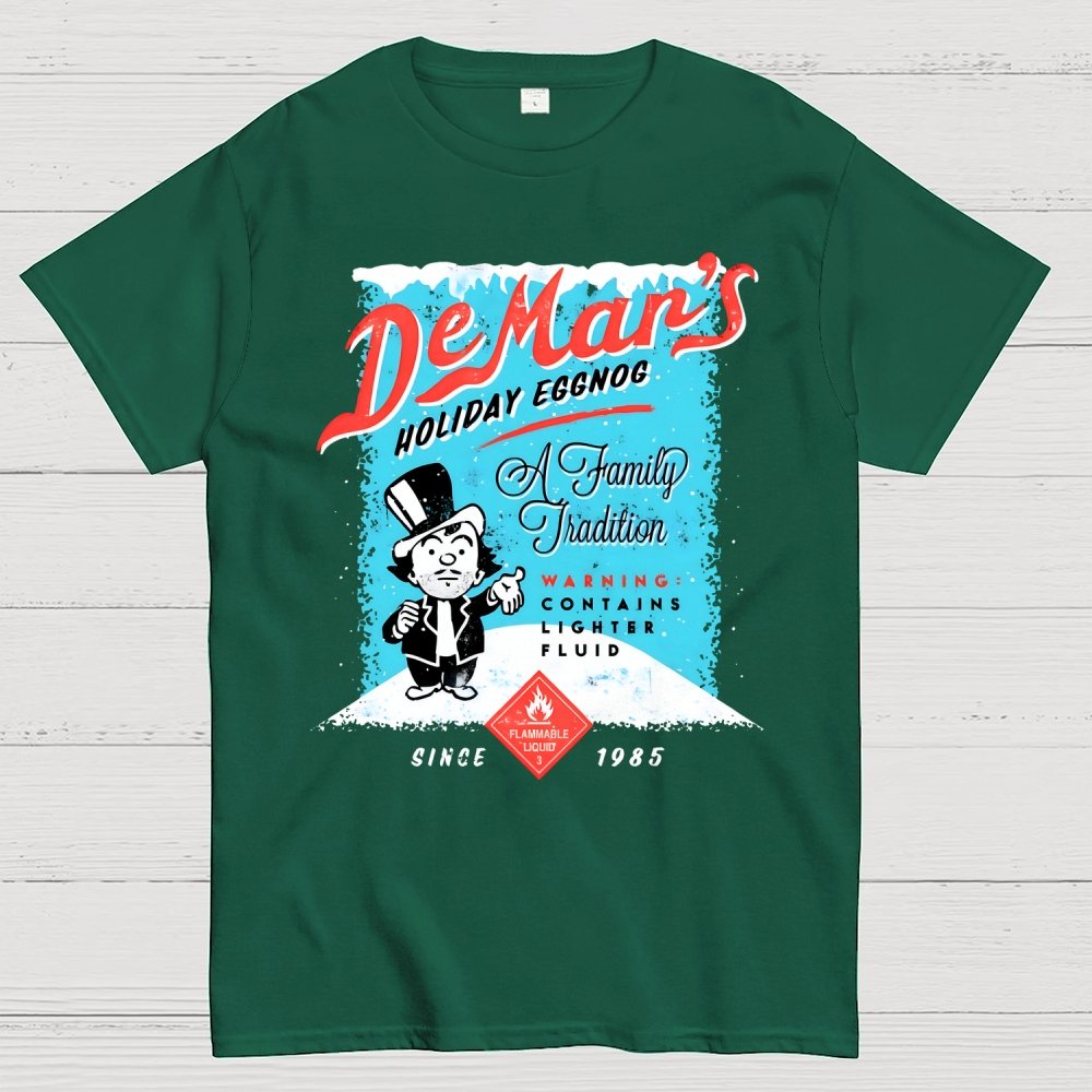Charles DeMar's Eggnog with Lighter Fluid Geek T-Shirt
