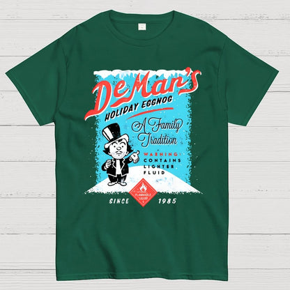 Charles DeMar's Eggnog with Lighter Fluid Geek T-Shirt