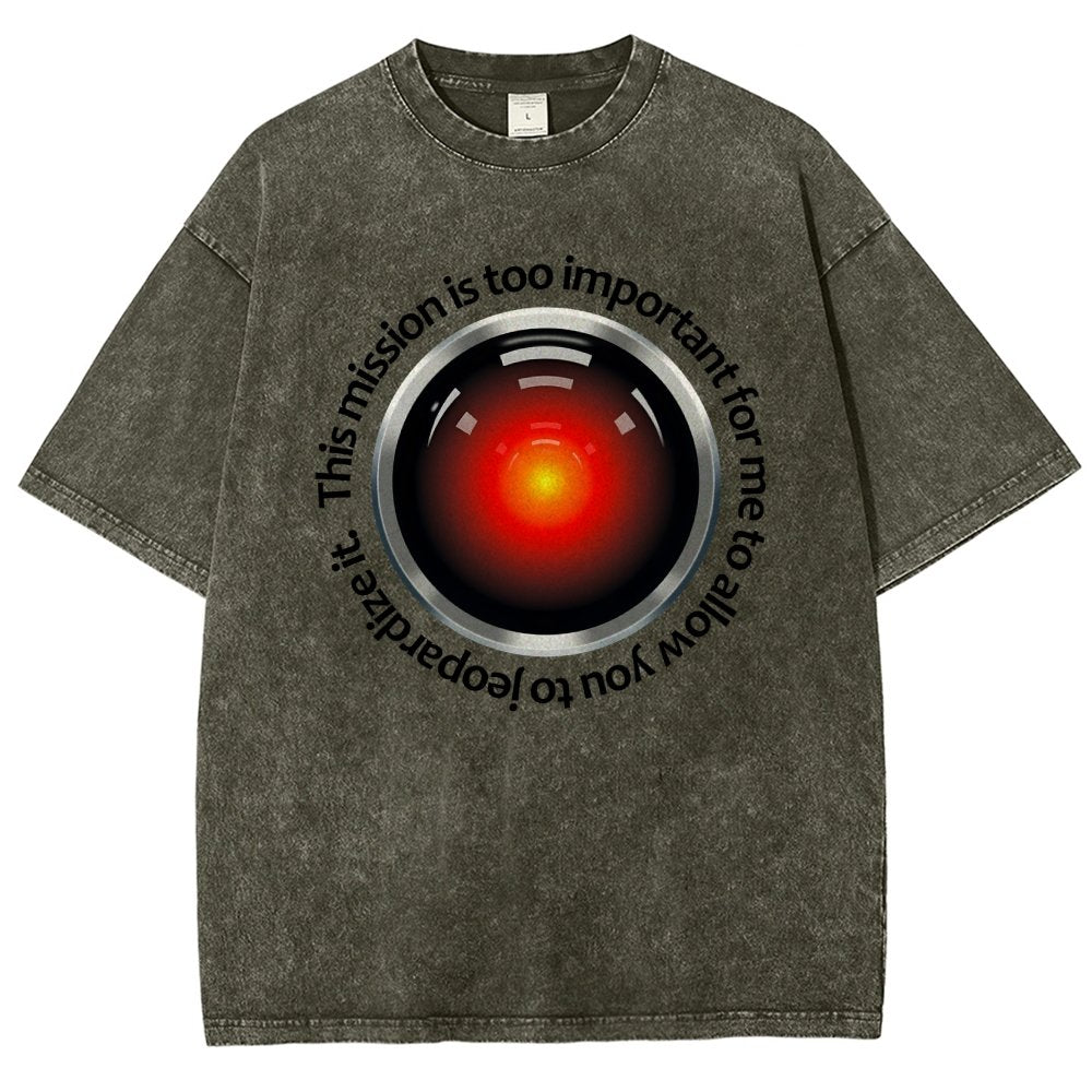 This Mission Is Too Important For Me To Allow You To Jeopardize It. Vintage Distressed T-shirt