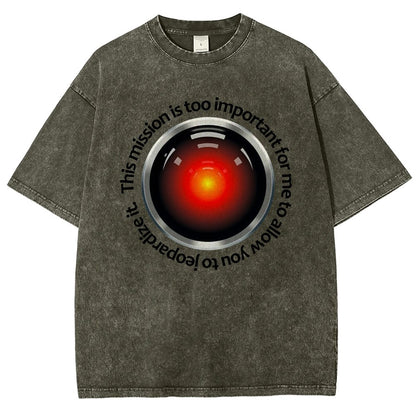 This Mission Is Too Important For Me To Allow You To Jeopardize It. Vintage Distressed T-shirt