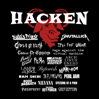 Hacken Open Air Nerdy T-Shirt