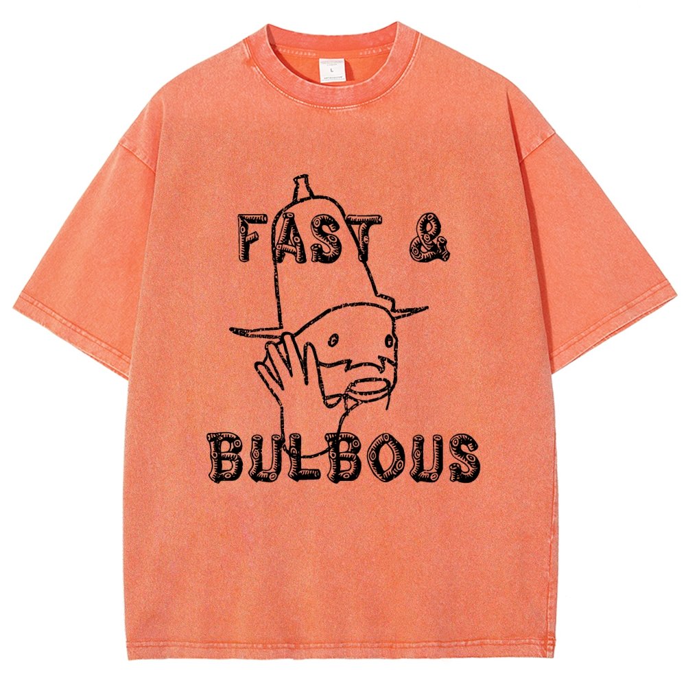 Fast & Bulbous Vintage Distressed T-shirt
