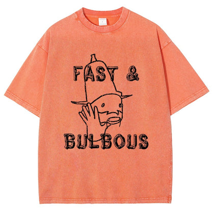Fast & Bulbous Vintage Distressed T-shirt