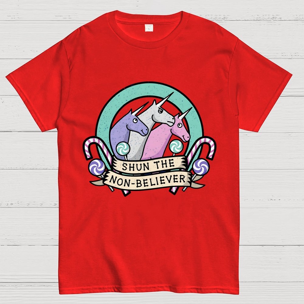 Shun the Non-Believer Geek T-Shirt