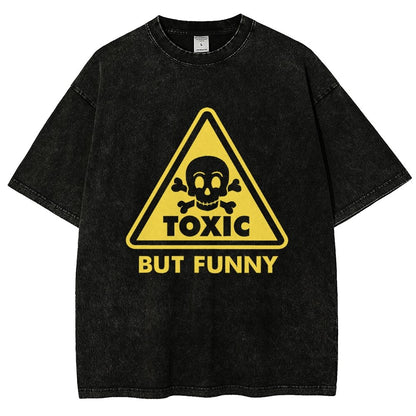 Toxic but Funny Vintage Distressed T-shirt
