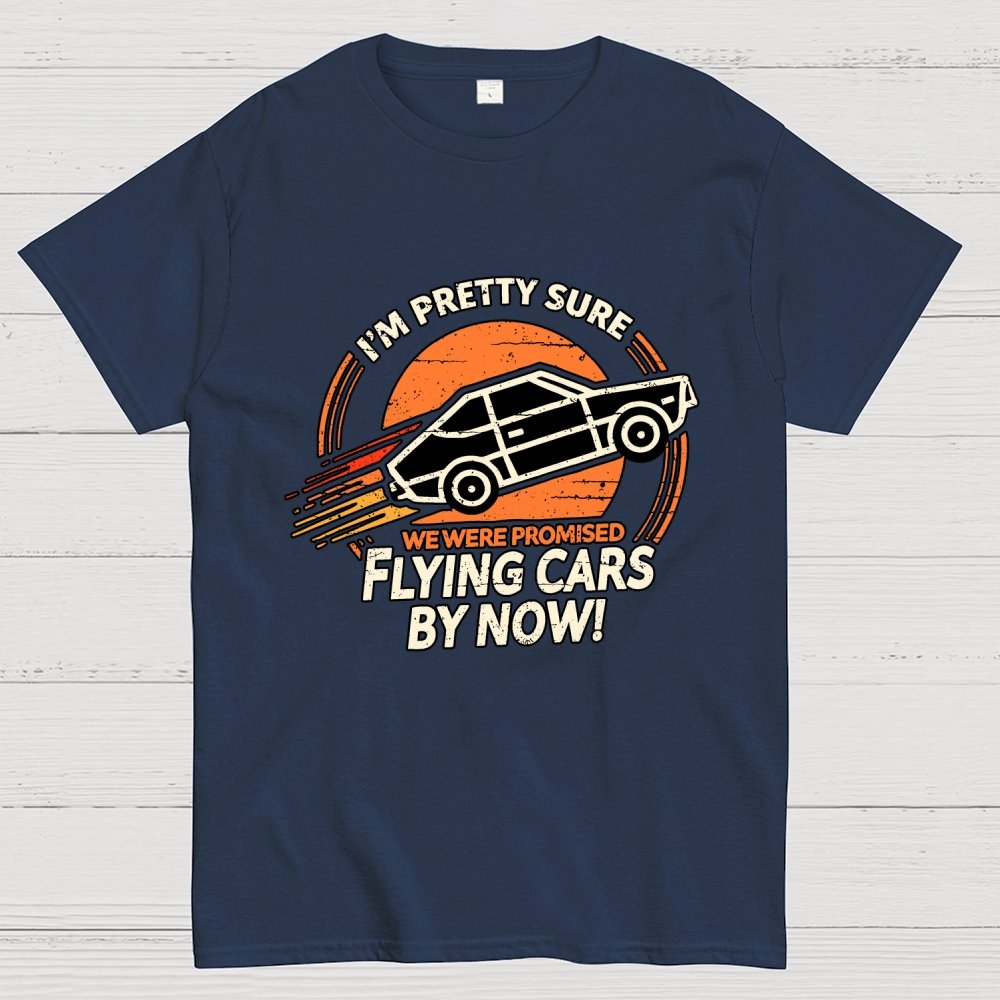 Flying Cars By Now Geek T-Shirt