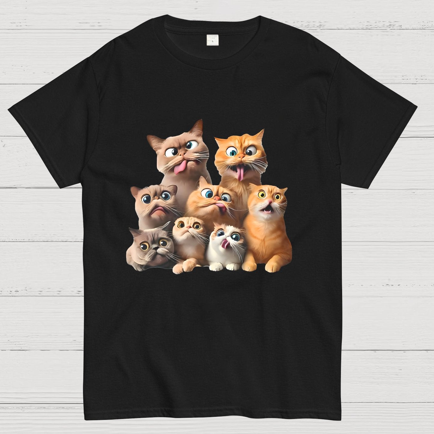 Funny Cat Nerdy T-Shirt