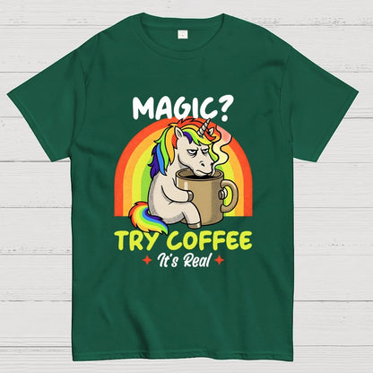 Magic Try Coffee Geek T-Shirt