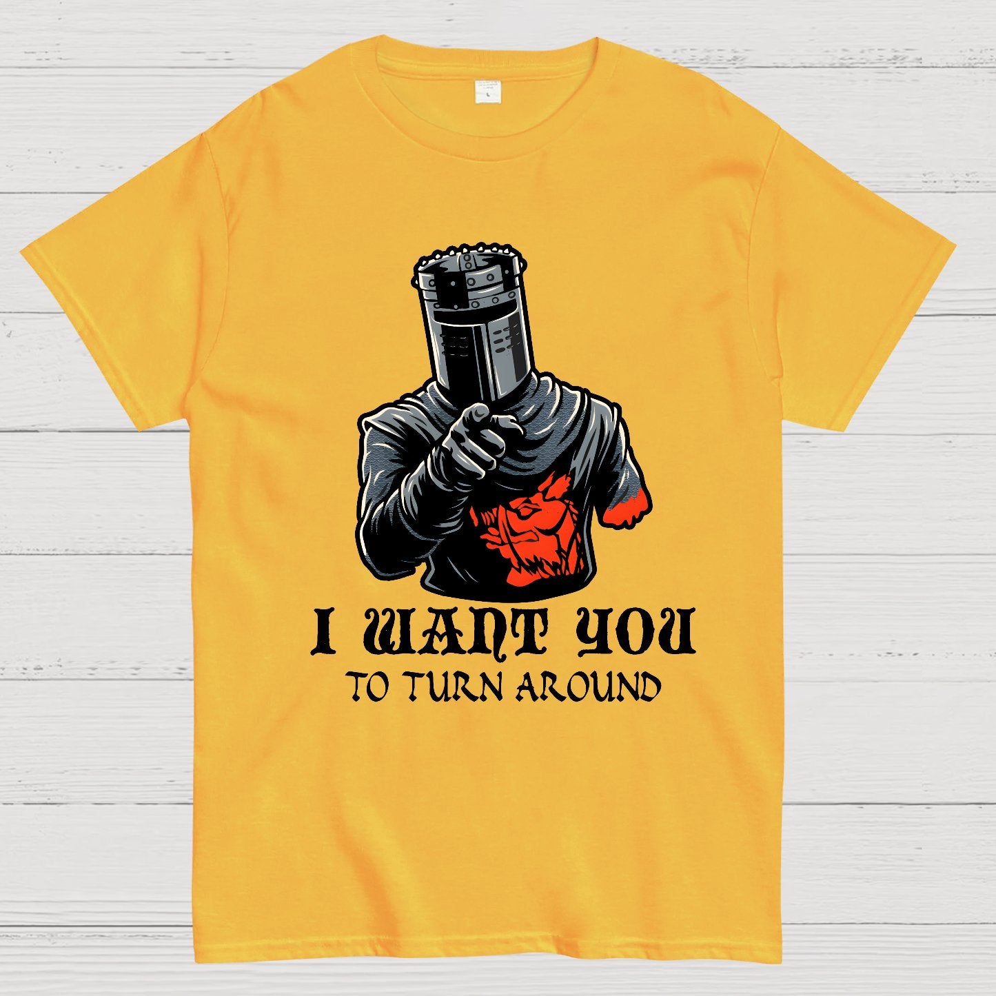 I Want You To Turn Around Geek T-Shirt