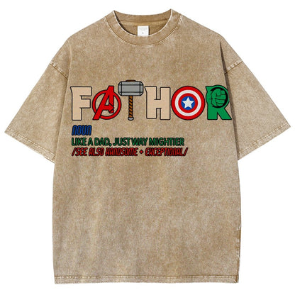 Father Day Vintage Distressed T-shirt