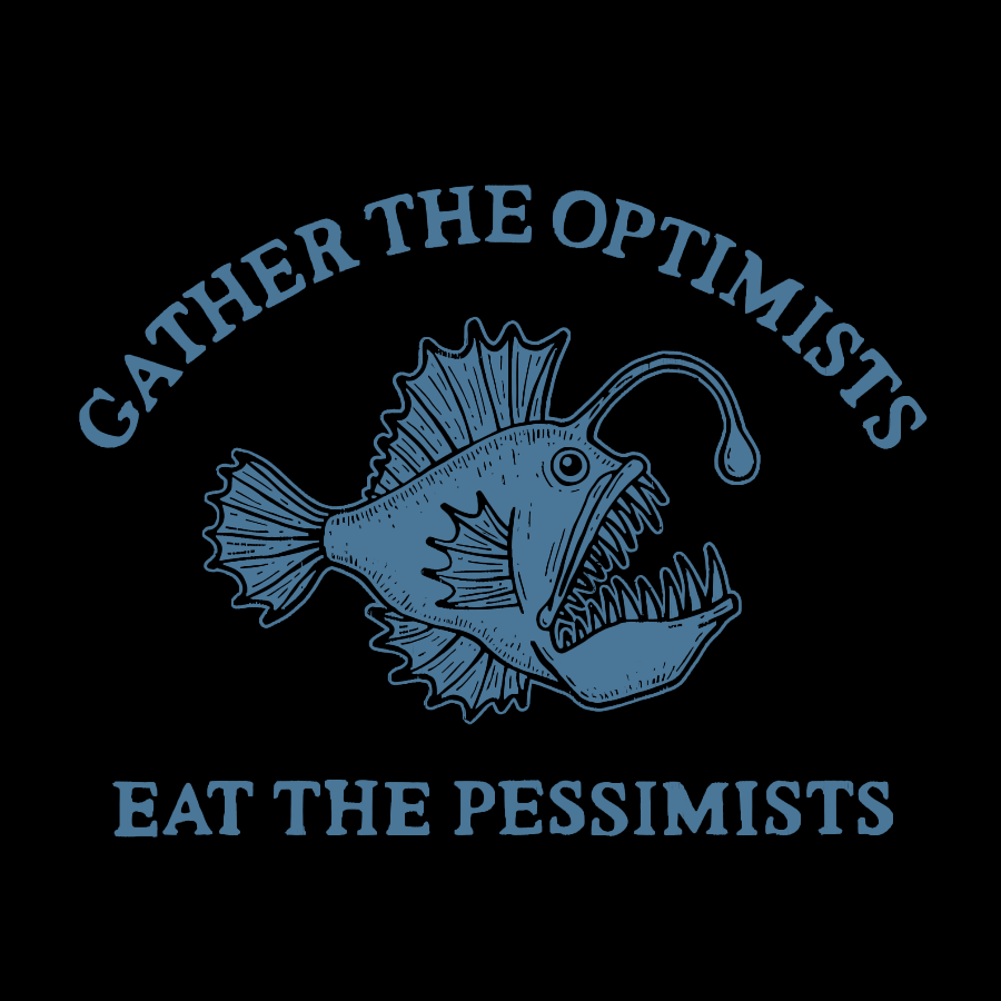 Gather Angler Fish Geek T-Shirt