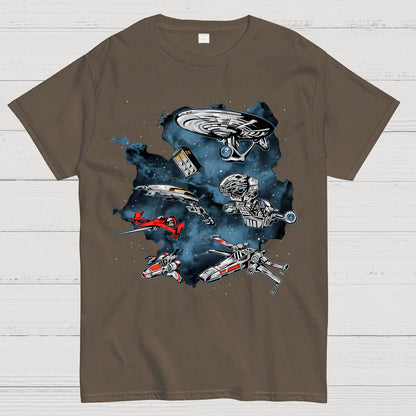Ultimate Space Fleet Geek T-Shirt