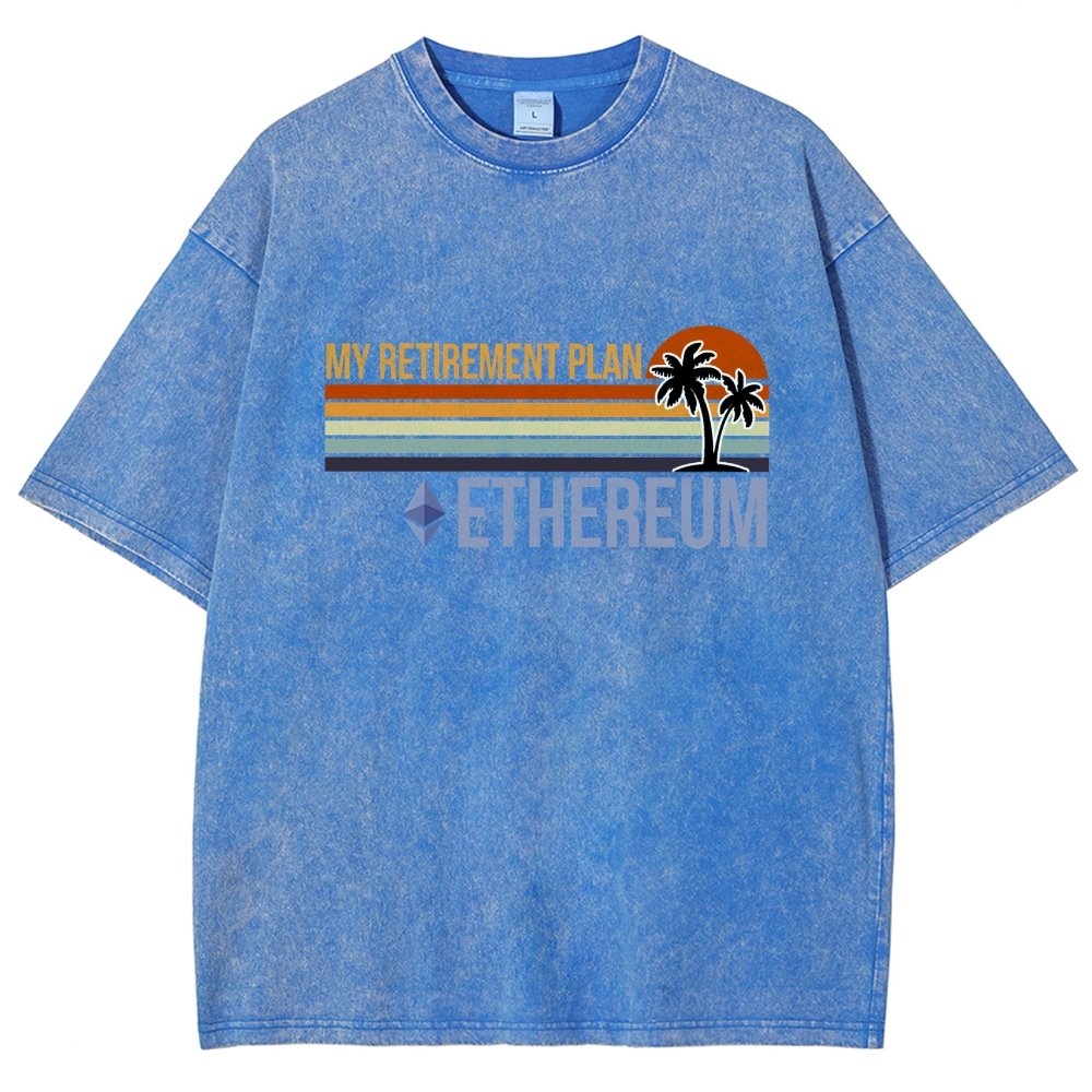 ETH Retirement Plan Vintage Distressed T-shirt