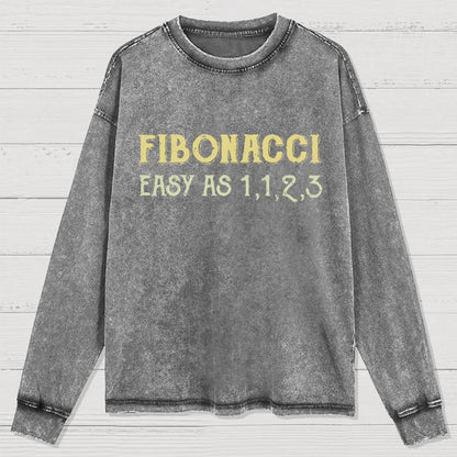 Easy As 1123 Washed Long Sleeve Tee