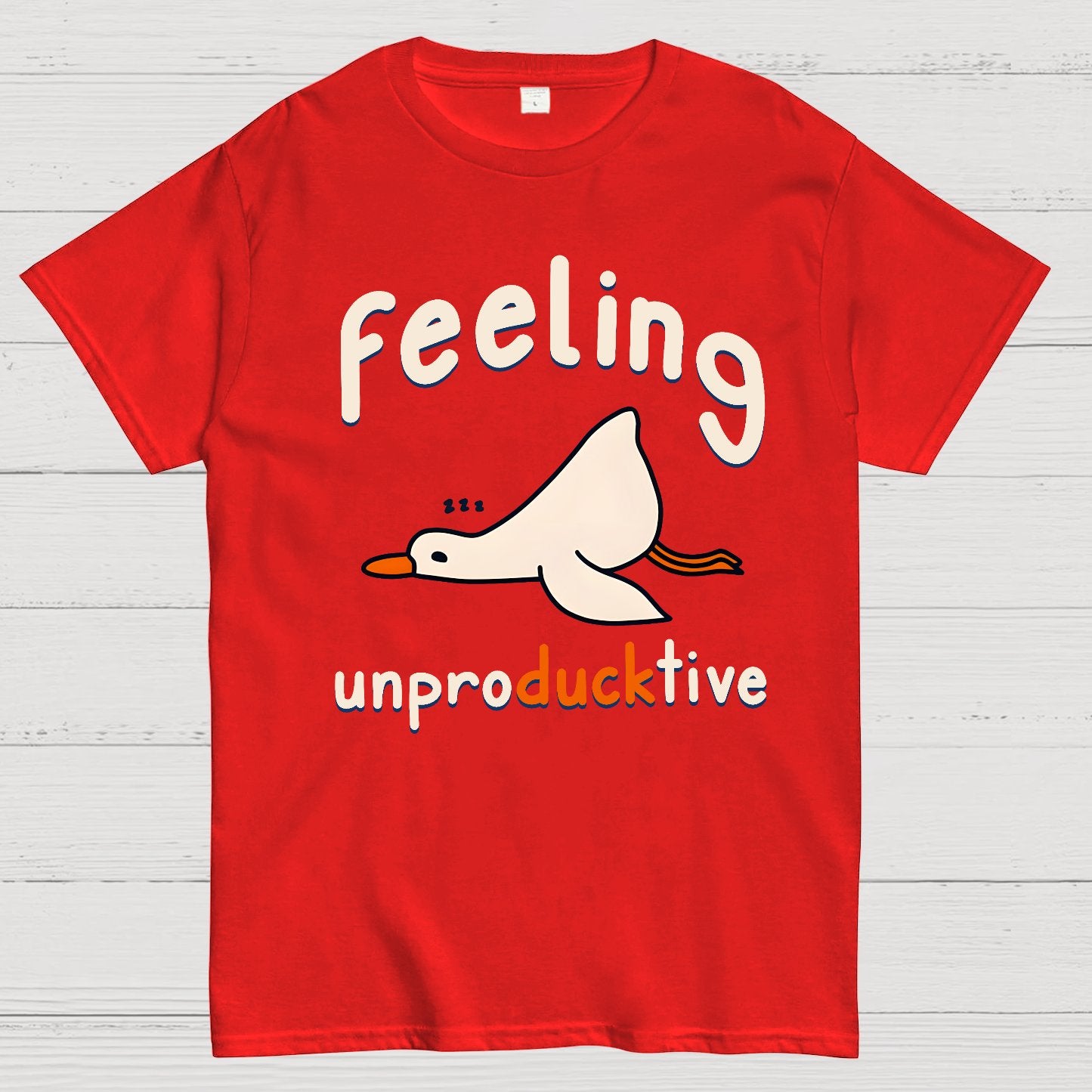 Feeling Unproducktive Geek T-Shirt