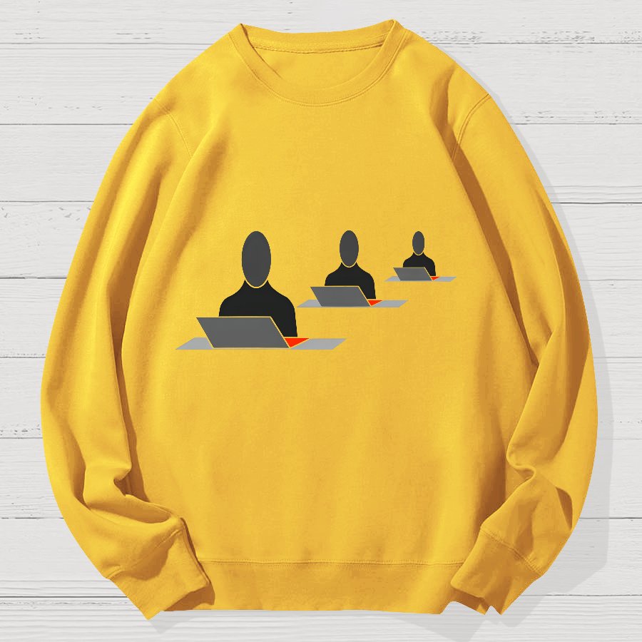 Drone Coders Geek Cotton Sweatshirt