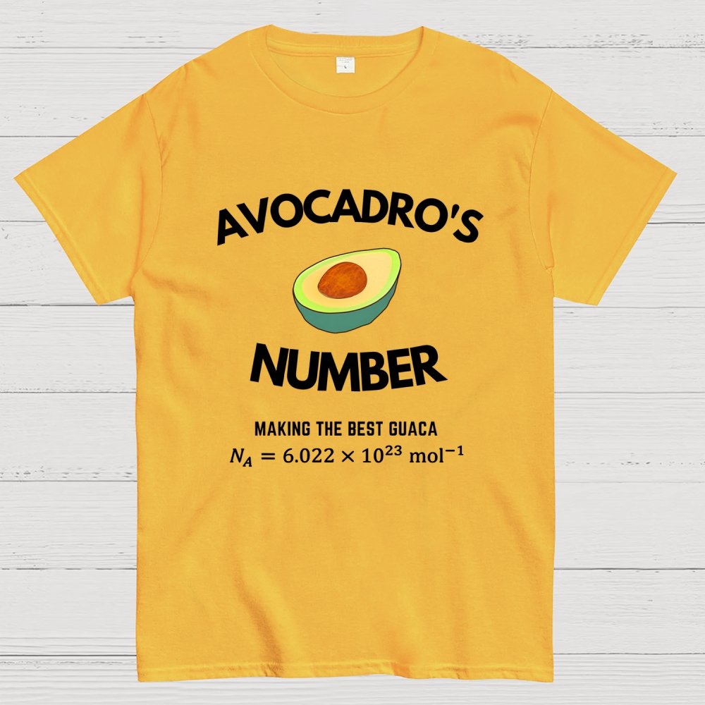 Funny Avogadro's Number Geek T-Shirt