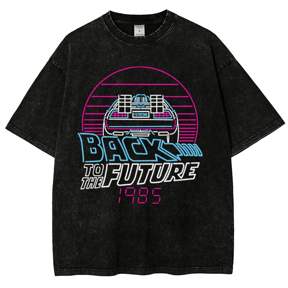 Back to the 80s Vintage Distressed T-shirt