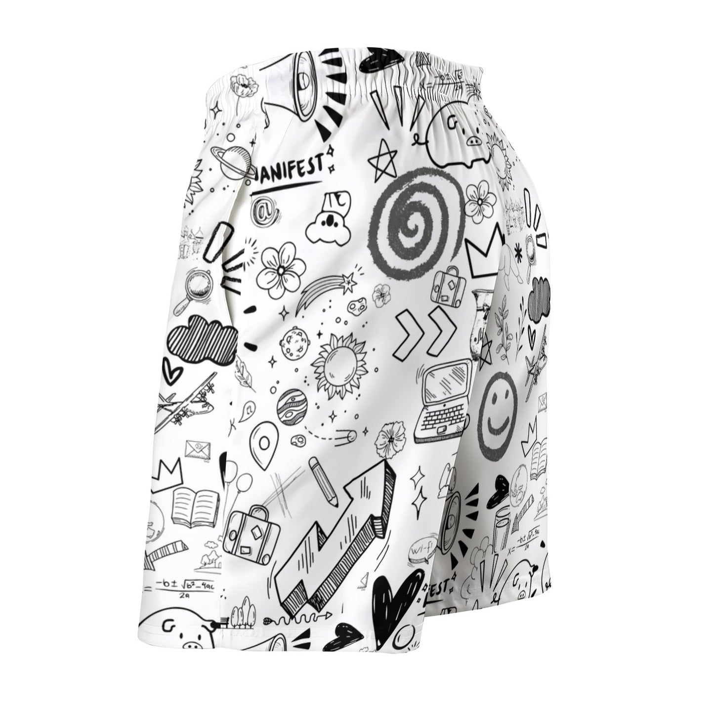 Stick Figure Geek Shorts