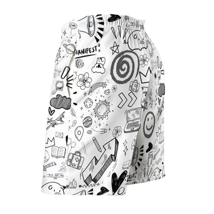 Stick Figure Geek Shorts