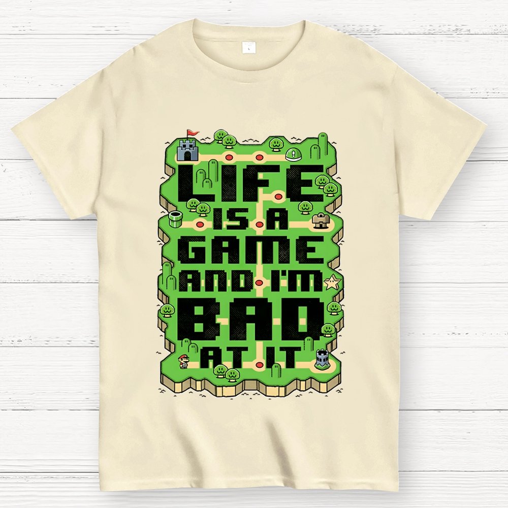Vintage Game Map Joke Geek T-Shirt