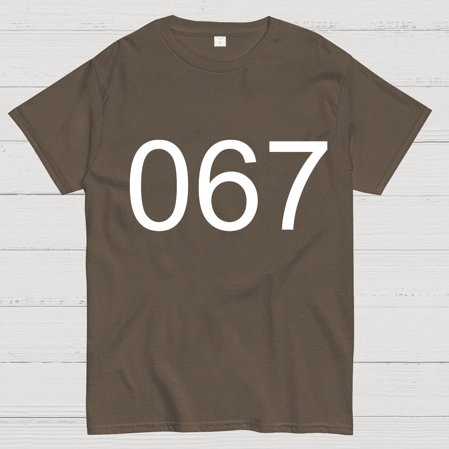 Number 067 Game Movie Geek T-Shirt