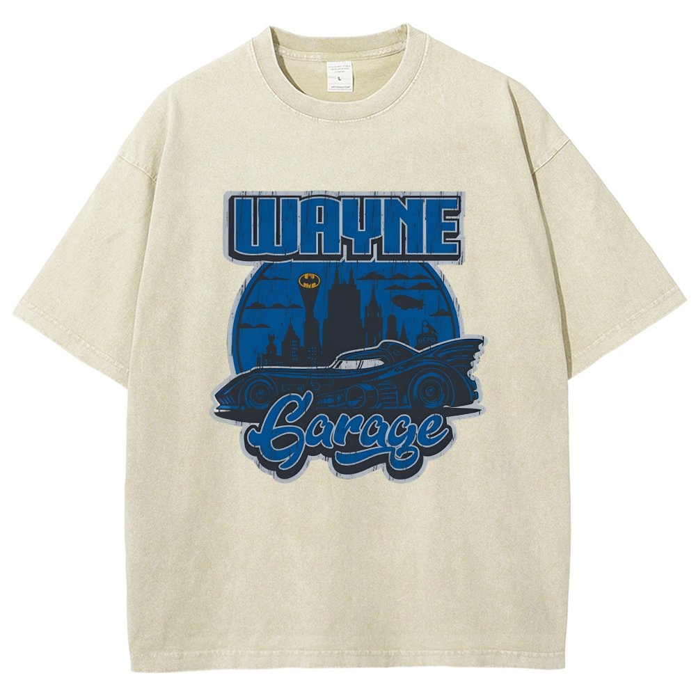 Wayne Garage Vintage Distressed T-shirt